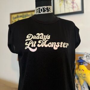 Medium Daddy’s Lil Monster Tee